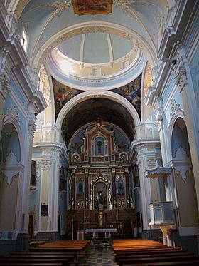 Interior de l'església de sant Miquel arcàngel de Soneja, Alt Palància.JPG