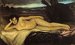 Archivo:La musa gitana 1907 Julio Romero de Torres