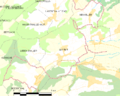 Map commune FR insee code 68182