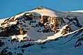 Marmolejo summit cone on the edge of collapsed caldera close up chile rm