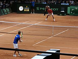 Archivo:Match Federer-Gasquet (Coupe Davis 2014)