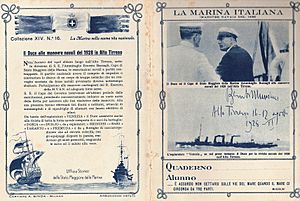 Archivo:Mussolini - Quaderno - Marina - 1928