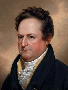 Archivo:Rembrandt Peale's portrait of DeWitt Clinton 1812 cropped