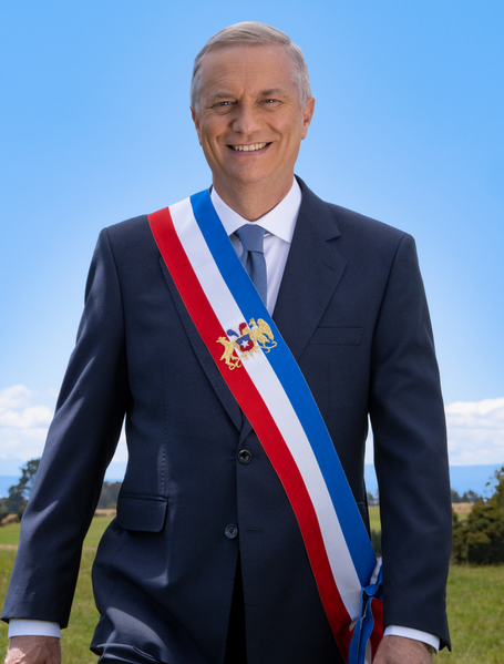Retrato Presidente José Antonio Kast