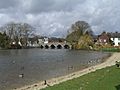 River Avon and bridge at Fordingbridge