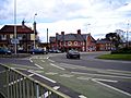Roundabout cyclelanes