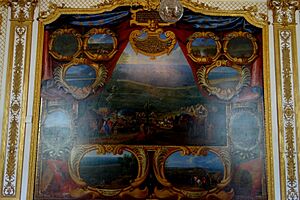 Sauveur Le Conte (1659-1694) - la bataille de Dunkerque en 1646 - Chateau de Chantilly.JPG