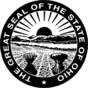 Seal of Ohio (B&W).svg