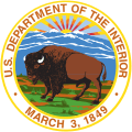 Seal of the United States Department of the Interior