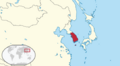 South Korea in its region