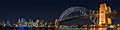 Sydney Harbour Bridge night