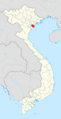 Thai Binh in Vietnam