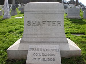 Archivo:William R. Shafter headstone