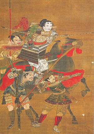 Archivo:護良親王出陣図
