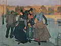 Anselmo Guinea - Group of People - Google Art Project