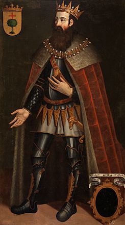 Ariosto, after - Fortunio Garcés I, 3rd king of Sobrarbe.jpg