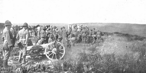 Archivo:Artillería española en la Gaba 1913