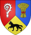 Blason ville fr Labescau (Gironde)