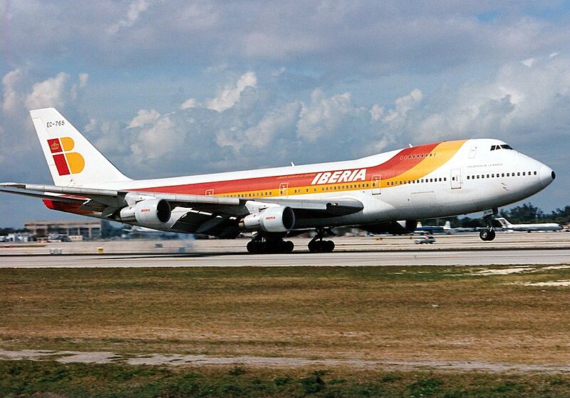Boeing 747-256B, Iberia AN0208101