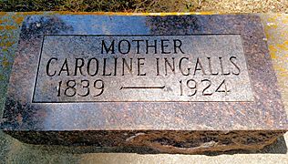 Caroline ingalls headstone