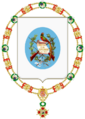 Coat of Arms of Jorge Ubico Castañeda (Order of Isabella the Catholic)
