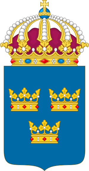 Archivo:Coat of arms of Sweden