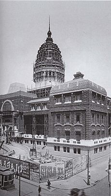 Archivo:Congreso Nacional en construcción (1905)