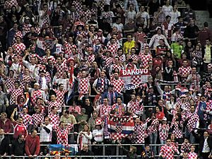 Archivo:Croatian fans