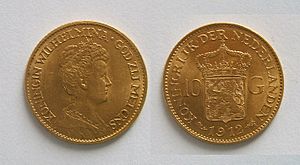 Archivo:Dutch coin 10 guilders 1912