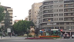 Archivo:El Sembrador. Fuente de las Ranas. Avenida de la Estación. Paseo de la Libertad. Albacete