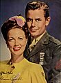 Eleanor Powell and Glenn Ford, 1943