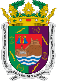 Archivo:Escudo de Málaga