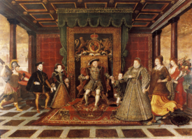 Archivo:Family of Henry VIII, an Allegory of the Tudor Succession