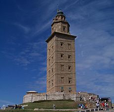 Archivo:Faro Torre Hércules La Coruña Galicia España