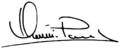 Firma de Núria Parlon