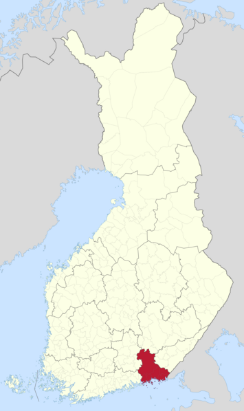 Kymenlaakso sijainti Suomi
