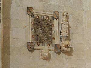 Archivo:Lápida de Garci Álvarez de Albornoz