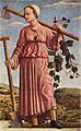 La musa Polimnia probably by Francesco del Cossa