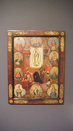 La proclamación pontificia del patronato de la Virgen de Guadalupe sobre el reino de la Nueva España.JPG