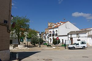 Archivo:Los Hinojosos, plaza de la Constitución