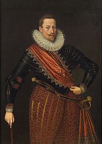 Archivo:Lucas van Valckenborch - Emperor Matthias as Archduke, with baton