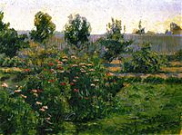 Lucy Bacon, Garden Landscape, 1894-1896, Fine Art Museum of San Francisco