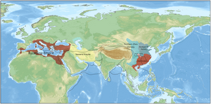 Archivo:Major powers in Eurasia around 555AD