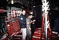 Manuel Noriega with agents from the U.S. DEA