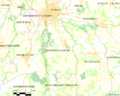 Map commune FR insee code 29207