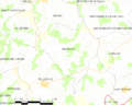 Map commune FR insee code 33277