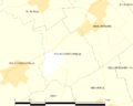 Map commune FR insee code 62358