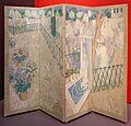 Maurice denis, paravento con colombe, 1896 ca. 01