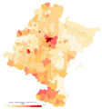 Navarra Densidad Población 2018