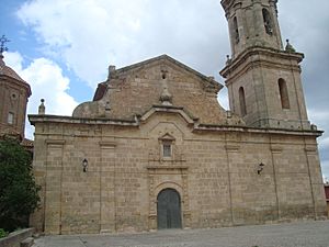 Archivo:Parroquia de San Lorenzo (Aguaviva, Teruel)